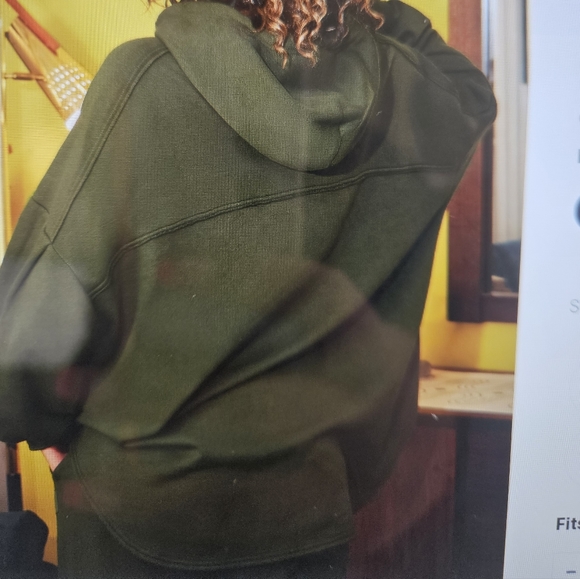 Savage Fenty Xssential Oversized Hoodie and Jogger pants, L, Deep Forest Green - Picture 4 of 4